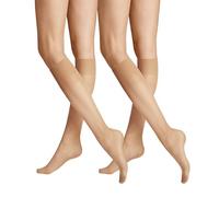 Hudson Damen Kniestrümpfe Simply 20 To Go 2-Pack druckfreier Bund 20 DEN Teint 0010 ONESIZE
