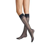 Hudson Damen Kniestrümpfe Soft Matt 20 druckfreier Bund 20 DEN Marine 0337 35-38