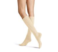 Hudson Damen Kniestrümpfe Winter Plait rutschfest Biber-mel. 0738 39/42