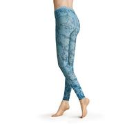 Hudson Damen Leggings Floral Blumenmuster 40 Den Jeans blue 0959 38-40
