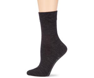 HUDSON Damen Relax Klima Socken, Blickdicht, Grau (Marengo-Mel. 0506), 35/38