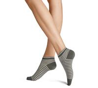 Hudson Damen Sneaker Socken Easy Stripe Fashion slate gray 0106 39-42