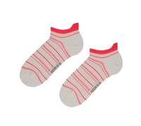 Hudson Shoes Damen Sneaker-Socken LINE gemustert Hot pink 0954 Größe 39-42