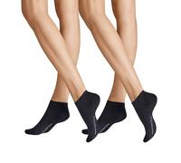Hudson Damen Sneaker-Socken Only 2er-Pack hautfreundlich Marine 35/38
