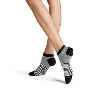 Hudson Damen Sneaker Socken Sporty Stripe Fashion Black 35-38