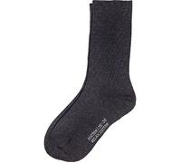 Hudson Damen Socken Relax Cotton druckfrei Grau-mel. 0550 35-38