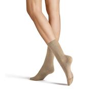 Hudson Shoes Socken Dry Cotton – Damen, klimaregulierend, 3er-Pack, Beige meliert, Gr. 35-38