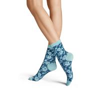 Hudson Damen Socken Flower Fashion Aqua blue 39-42