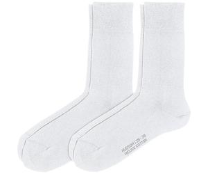 Hudson Damen-Socken mit Softbund 2 Paar 35 - 38 weiß