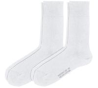 Hudson Damen-Socken mit Softbund 2 Paar 39 - 42 weiß