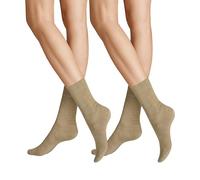 Hudson Socken Only – 6er Pack Damen, Größe 39-42, Beige meliert (HU-0723)
