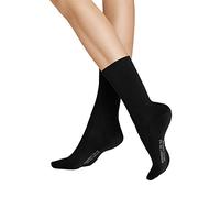 Hudson Damen Socken Relax Cotton druckfreier Bund Black 0005 35-38