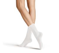 Hudson Damen Socken Relax Cotton druckfreier Bund White 0008 39-42