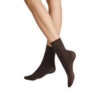 Hudson Damen Söckchen Simply 40 2-Pack soft 40 Den Dunkelbraun 0771 39-42