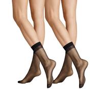 Hudson Damen Söckchen Simply Shine 15 2-Pack soft Black 0005 39-42