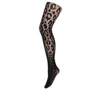 Hudson Damen Strumpfhose Fancy leo gemustert 40 DEN Black 44-46