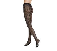 Hudson Damen Strumpfhosen Animal Black 44-46