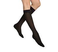 Hudson Damen Strumpfhosen Glamour 20 transparent glänzend 20 DEN Black 0005 38-40