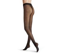 Hudson Damen Strumpfhosen Graphic Animal Fashion 30 DEN Black 0005 38-40