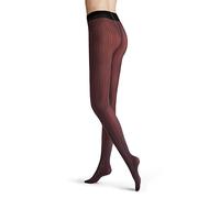 Hudson Damen Strumpfhosen Graphic Line Fashion 40 DEN Deep red 0540 40-42