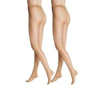 Hudson Damen Strumpfhosen Simply 20 2-Pack transparent matt 20 DEN Skin 0014 44-46