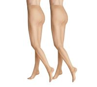 Hudson Damen Strumpfhosen Simply 20 To Go 2-Pack hochelastisch 20 Den Teint 0010 36-40