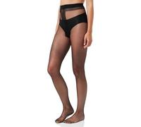 Hudson Damen Strumpfhosen Simply Shine 15 2-Pack transparent schimmernd 15 DEN Black 0005 40-42