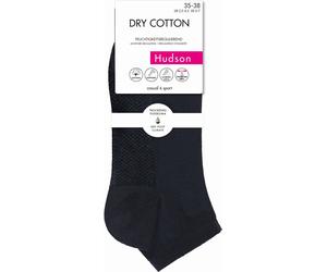 Hudson Dry Cotton Sneaker Socke 3er Pack | 35-38 (I) | Black (HU-0005)