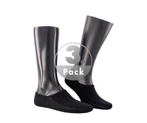 Hudson Füßlinge Herren Baumwolle schwarz, 43-46