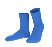 Socken HUDSON "Socke Homepads", Damen, Gr. 39-42, grün (bright blau 0315), Obermaterial: 65% Polyacryl PAN. 28% Wolle WO. 5% Polyamid PA. 2% Elasthan EL., Socken Socken (72143901-39) bright blau 0315