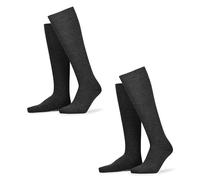 Hudson Socken Herren Schurwolle grau, 39-42