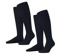 Hudson Only Kniestrumpf 2er Pack | 43-46 (II) | Nachtblau (HU-0311)