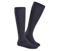 Hudson Shoes Kniestrümpfe Relax Cotton – 3er Pack wärmend – Nachtblau Größe 45-46