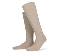 Hudson Shoes Kniestrumpf Relax Woolmix Clima druckfreier Bund 1 Paar 39-42 Beige mel. (HU-0723)