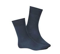 HUDSON Herren RELAX EXQUISIT Socke, 120004211, Strick, 43/44, MARINE, Blau