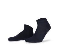 Sneakersocken HUDSON "DRY COTTON", Herren, Gr. 39-42, marine, Baumwollmischung, normal, Socken Sneakersocken, Climate Sole, feuchtigkeitsregulierend und atmungsaktiv (18430458-39) marine