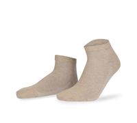 Hudson Dry Cotton Sneaker Socke 3er Pack | 39-42 (I) | Beige mel. (HU-0723)