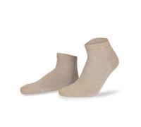 Hudson Dry Cotton Sneaker Socke 3er Pack | 39-42 (I) | Beige mel. (HU-0723)