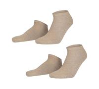 Hudson Herren Sneaker Socken Only 2-Pack hautfreundlich Beigemel. 0723 39-42