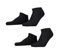 Hudson Herren Sneaker Socken Only 2-Pack hautfreundlich Black 0005 39-42