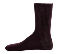 Hudson Herren Socken, 1 Paar - Relax Soft, Strumpf, ohne Gummifäden, einfarbig 39-42 Braun