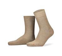 Hudson Shoes Socken AIR PLUSH Damen Gr. 43-46 beigemeliert Baumwollmischung weicher Laufkomfort
