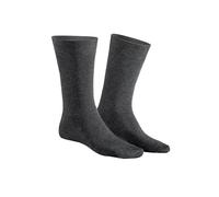 Hudson Dry Cotton Socke 3er Pack | 43-46 (II) | Grau mel. (HU-0550)