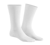 Hudson Herren Socken Dry Cotton klimaregulierend White 0008 43-46