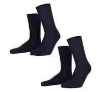 Hudson Shoes Herrensocken Only Baumwolle druckfrei Marine 43-46