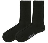 Hudson Herren-Socken Relax 2 Paar 47 - 48 schwarz