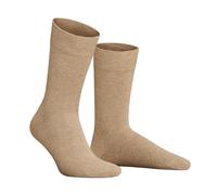 Hudson Herren Relax Cotton Druckfreier Bund Socken, Beigemel. 0723, 47/48