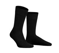 Hudson Herren Socken Relax Cotton druckfreier Bund Black 0005 41-42