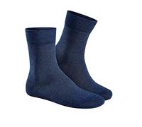 Hudson Herren Socken Relax Cotton weich Marine 0337 39-42