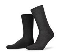 Hudson Relax Exquisit Socke 3er Pack | 41-42 (I) | Brown mel. (HU-0763)